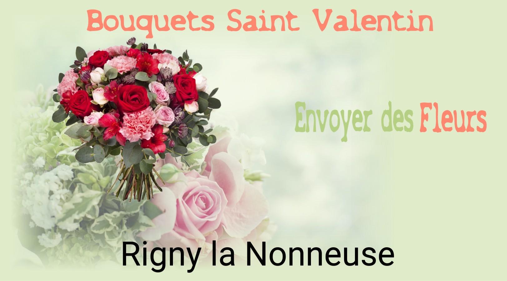 Roses de Saint-Valentin livrées à Rigny-la-Nonneuse